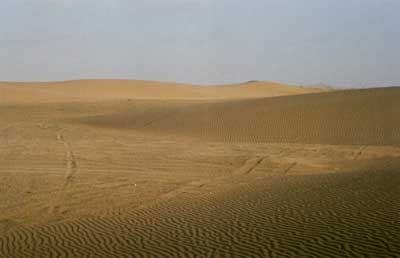 Die Namib, buite Swakopmund